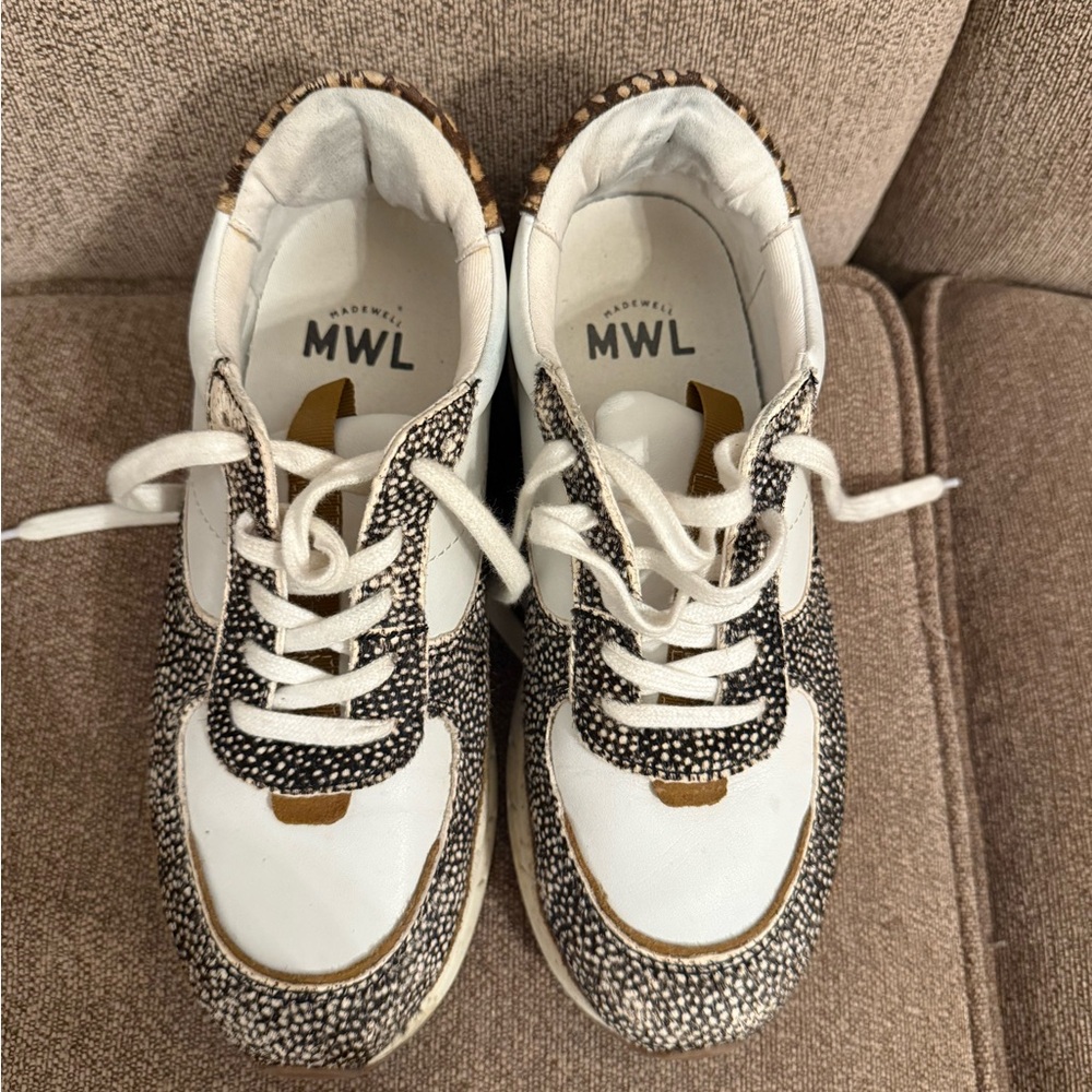 Madewell MWL Black and White Sneakers